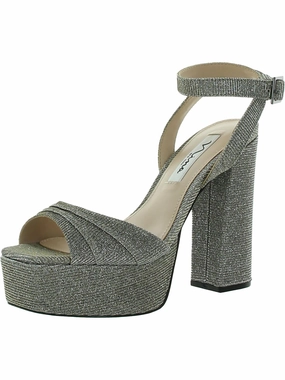 Dorcas Womens Shimmer Ankle Strap Platform Sandals Fashion Womens Sandals online shop