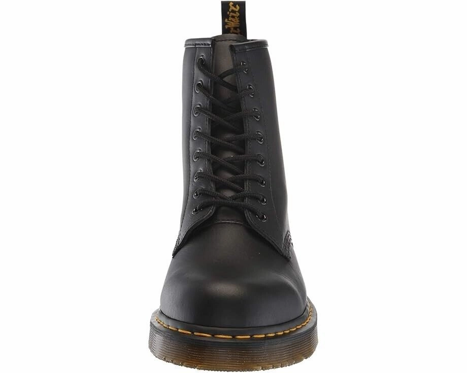 Dr. Martens 1460 11822003-BLK Mens US 9 Black Leather Lace Up Work Boots KHD1532