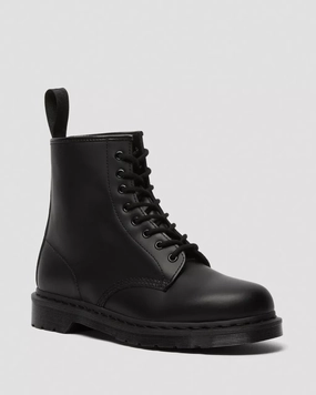 Dr. Martens 1460 Mono 14353001 Boots Women's 8 Black Leather Lace Up Ankle ZOGG8 Womens Boot Deals Today