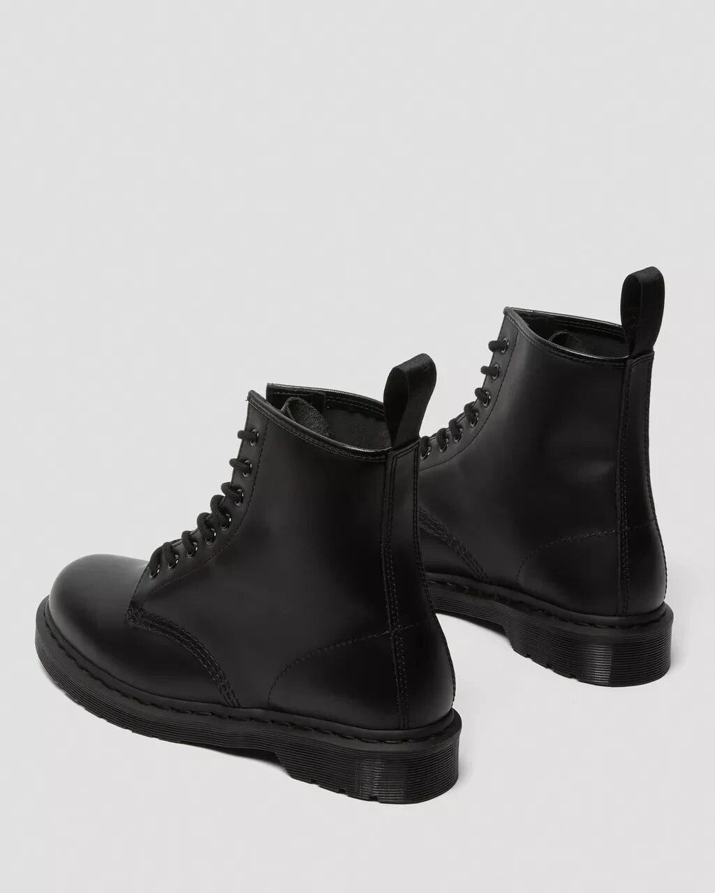 Dr. Martens 1460 Mono 14353001 Boots Women's 8 Black Leather Lace Up Ankle ZOGG8