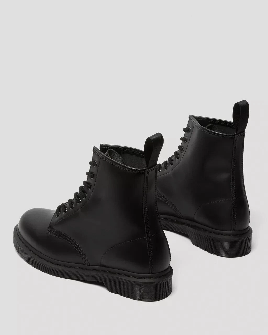 Dr. Martens 1460 Mono 14353001 Men's 8 Black Leather Lace-Up Ankle Boots ZOGG143