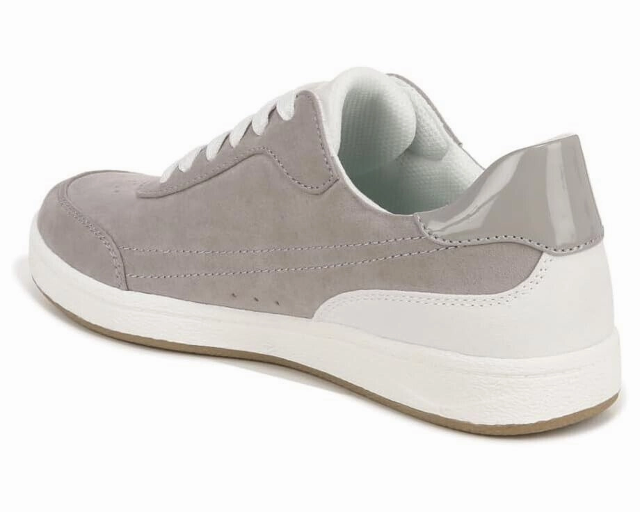 Dr. Scholl's Dink It I7062F1021 Sneaker Womens 8.5 Soft Grey Fabric Shoes TF4447