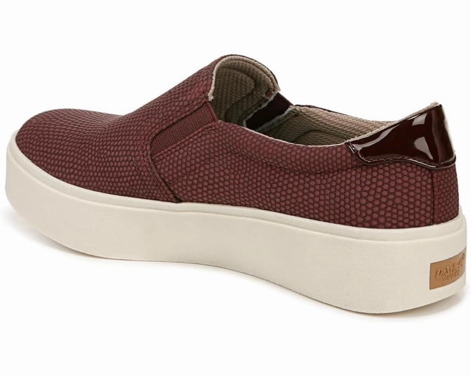 Dr. Scholl's Madison Sneakers Women's 7 Red Slip-On Comfort Casual Shoes TF6672