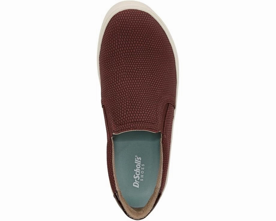 Dr. Scholl's Madison Sneakers Women's 7 Red Slip-On Comfort Casual Shoes TF6672