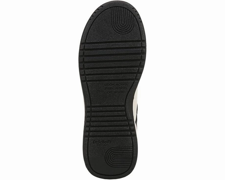 Dr. Scholl's Ollie J0947S3001 Sneakers Women's Black White Low Top Shoes TF4745 (White,10)