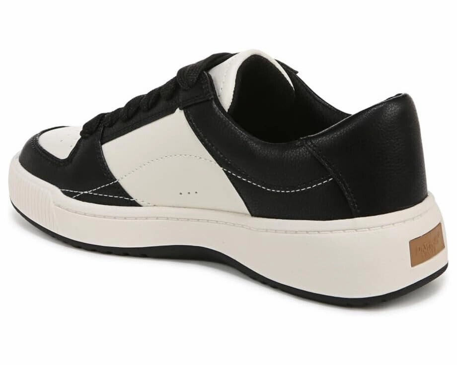 Dr. Scholl's Ollie J0947S3001 Sneakers Women's Black White Low Top Shoes TF4745 (White,10)