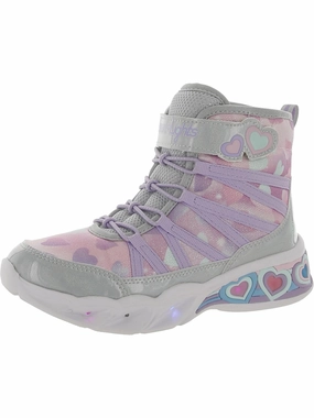Dreamy Love Girls Metallic Gym Light-Up Shoes Discount Girls Shoes with deals