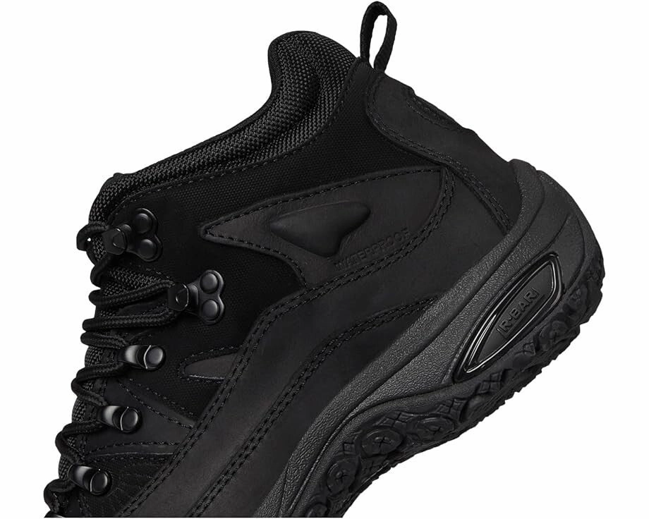 Dunham Cloud Boots Mens US 11 Black Leather Waterproof Memory Foam Ankle ZPO3697