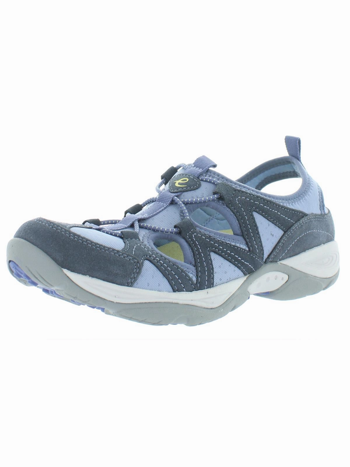 Earthen Womens Suede Mesh Walking Shoes