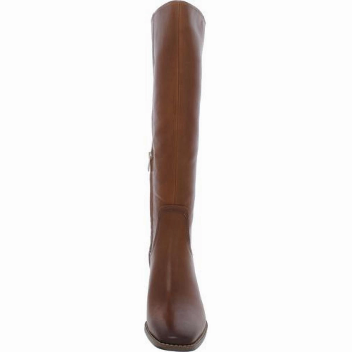 Edda Womens Leather Wide Calf Knee-High Boots