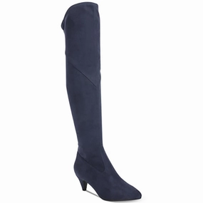 Edeva Womens Stretch Embroidered Over-The-Knee Boots Discount Boots for Women