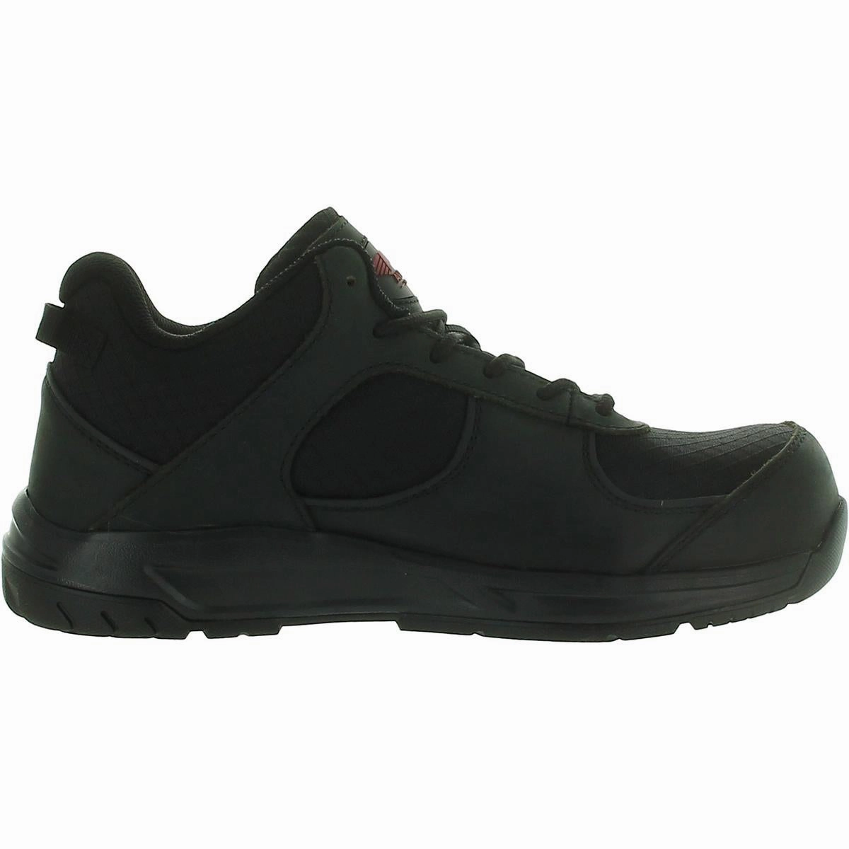 Edge Mens Leather Metal-Free Work & Safety Shoes