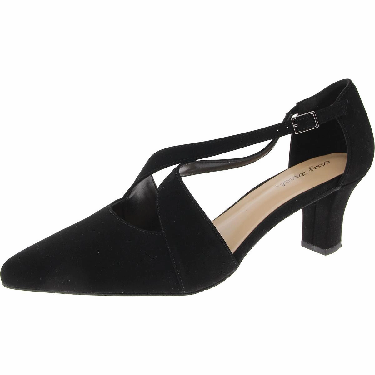 Elegance Womens Slip On Buckle Strappy Sandals Womens Sandals discount online