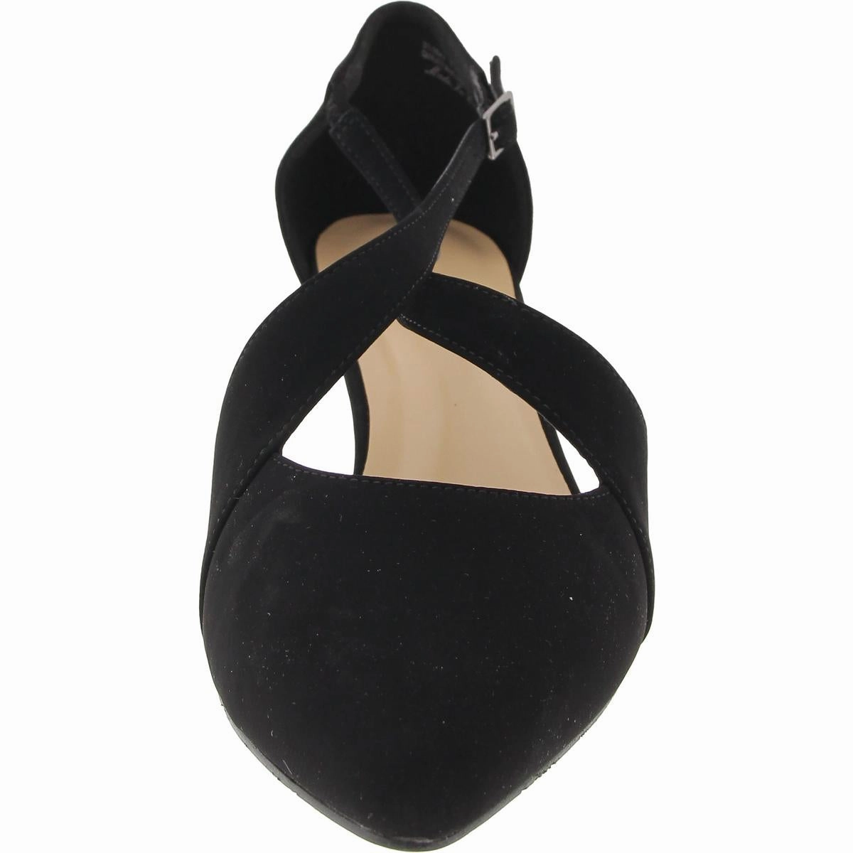 Elegance Womens Slip On Buckle Strappy Sandals
