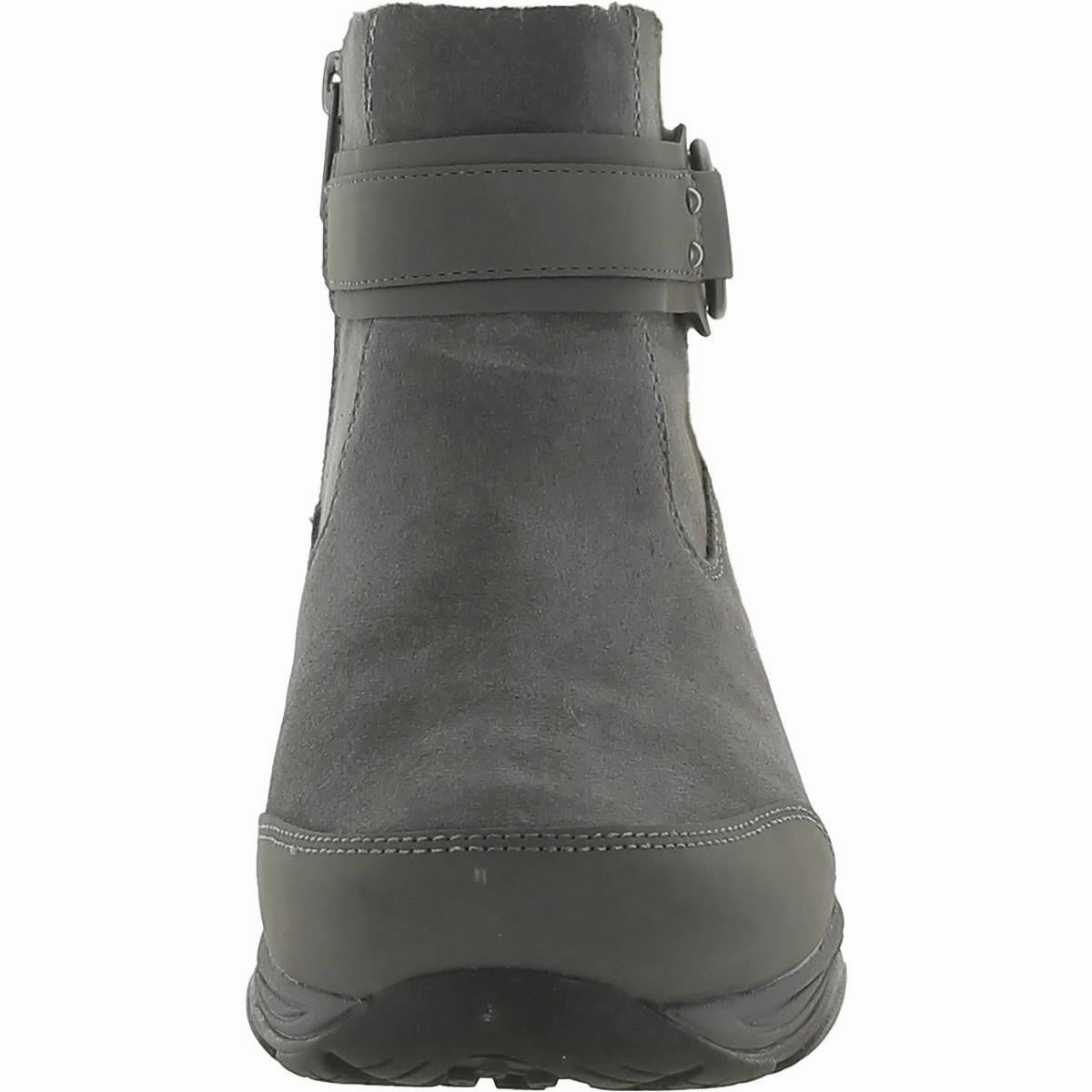 Elinor Womens Suede Faux Fur Lined Winter & Snow Boots
