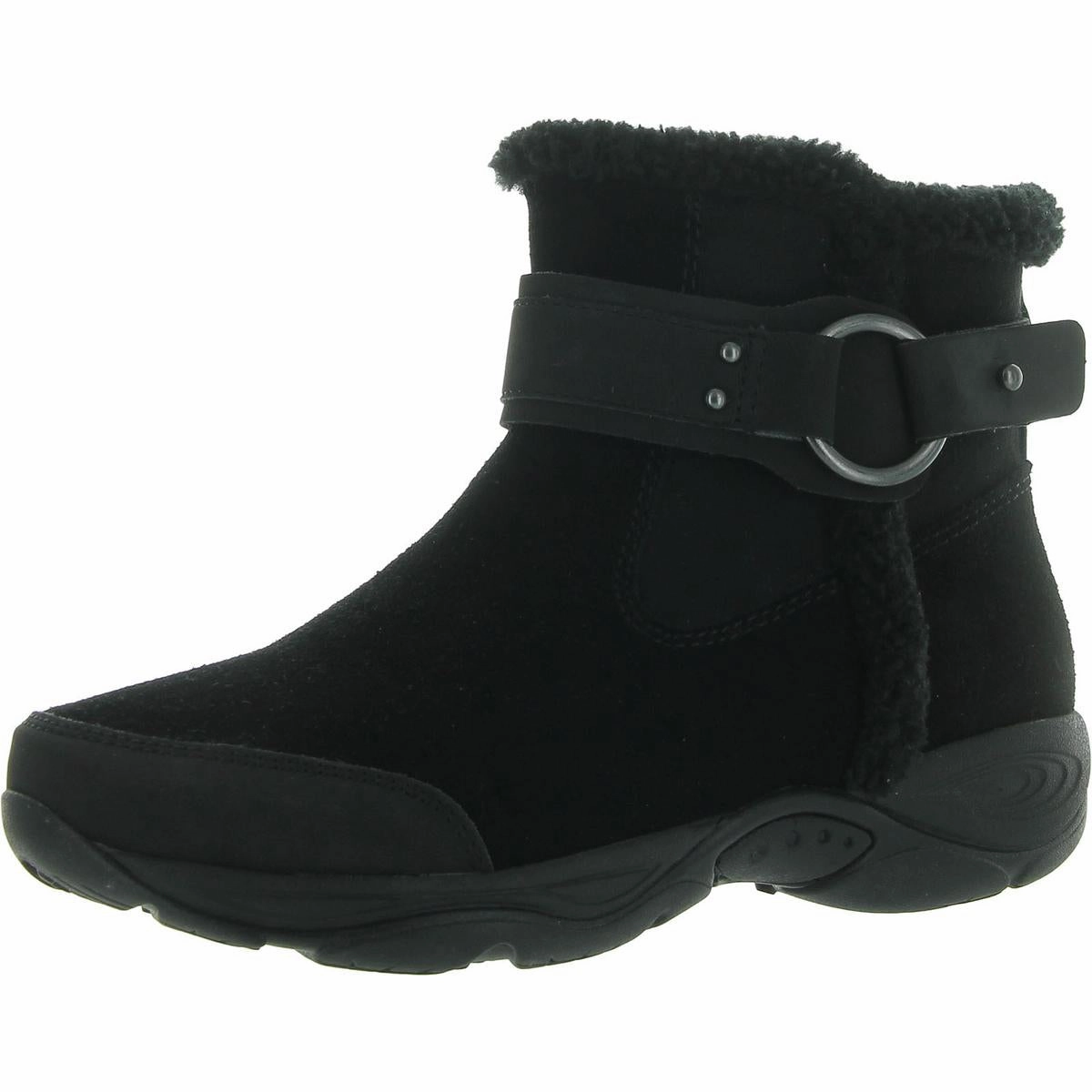 Elinor Womens Suede Faux Fur Lined Winter & Snow Boots