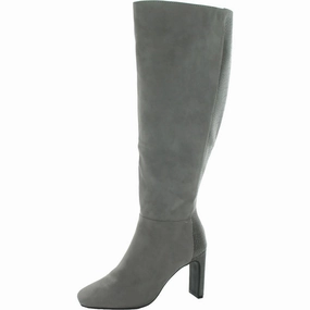 elisabeth Womens Zip Up Snake Print Knee-High Boots Womens Casual Boots clearance