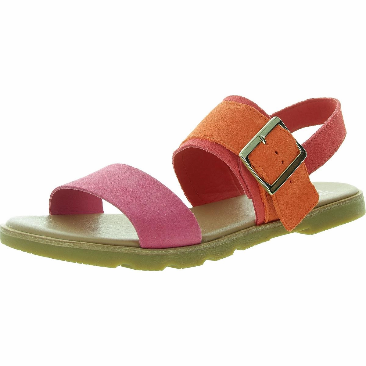 Ella III Slingback Womens Open Toe Strappy Slingback Sandals