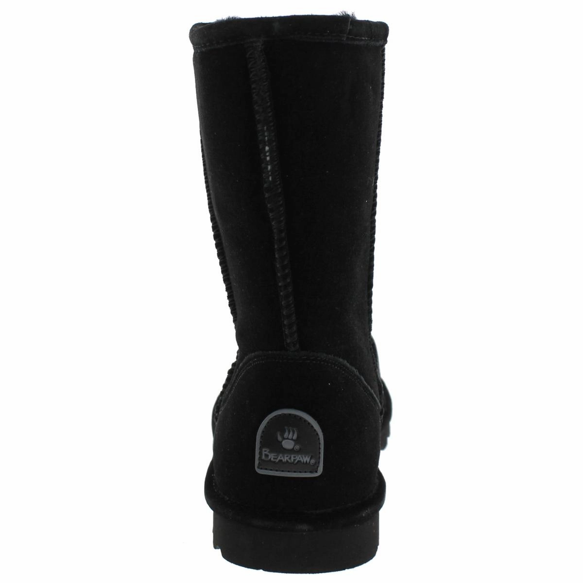 Elle Short Womens Suede Water Resistant Shearling Boots