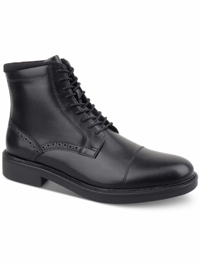 ELROY Mens Polyurethane Faux Leather Chelsea Boots Mens Chukka Boots outlet deals