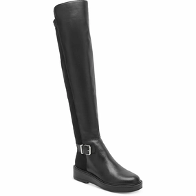 Ember Womens Leather Tall Over-The-Knee Boots Womens Dress Boots for less