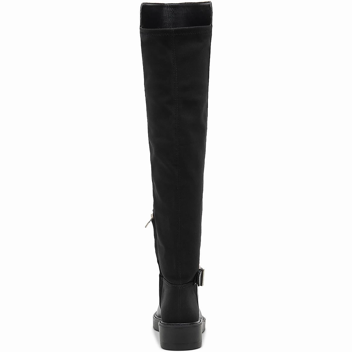 Ember Womens Leather Tall Over-The-Knee Boots