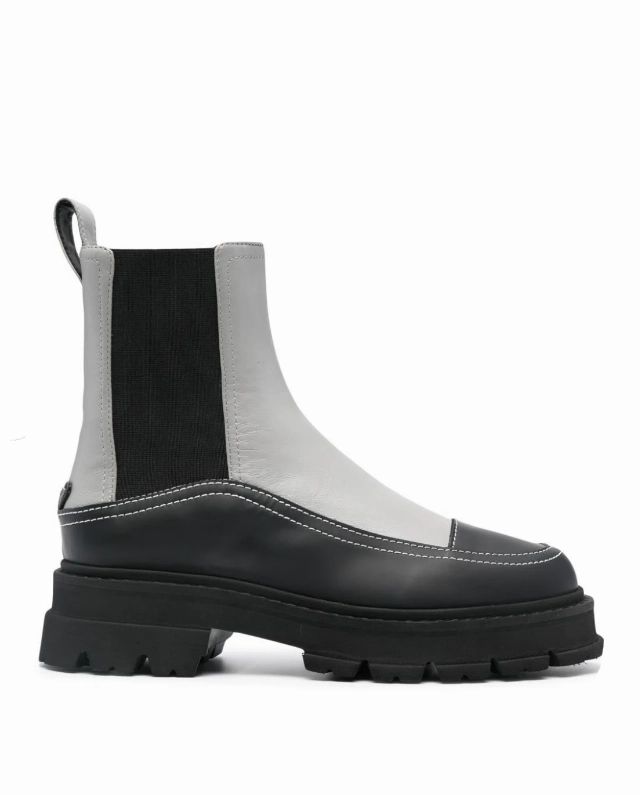 Emporio Armani 55mm panelled ankle boots Womens Shoes cheap promo