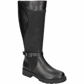 Erica Womens Double Zipper Faux Leather Knee-High Boots Buy Womens Boots online cheap