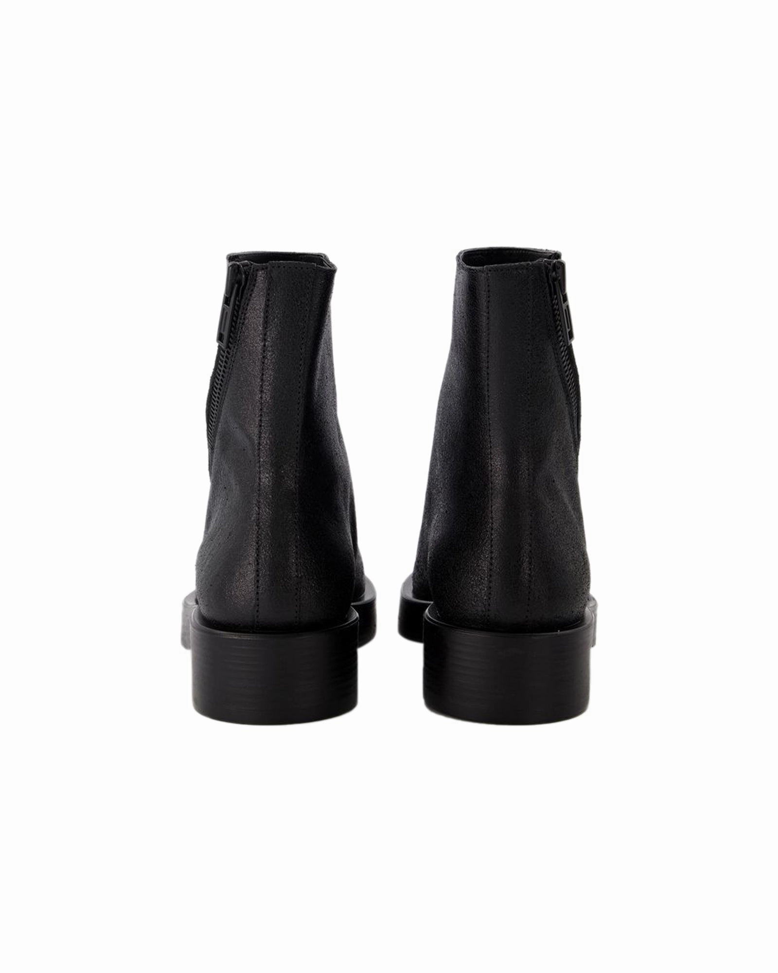 Ernest Ankle Boots in Black Leather