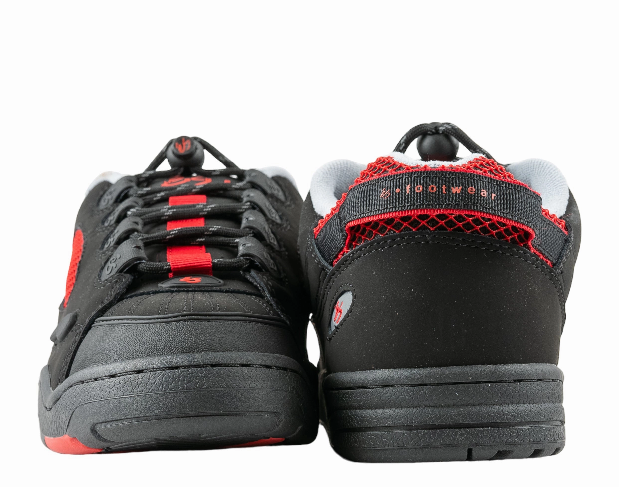 eS Footwear Muska Skateboard Sneakers Men's Black/Red 5102000063595