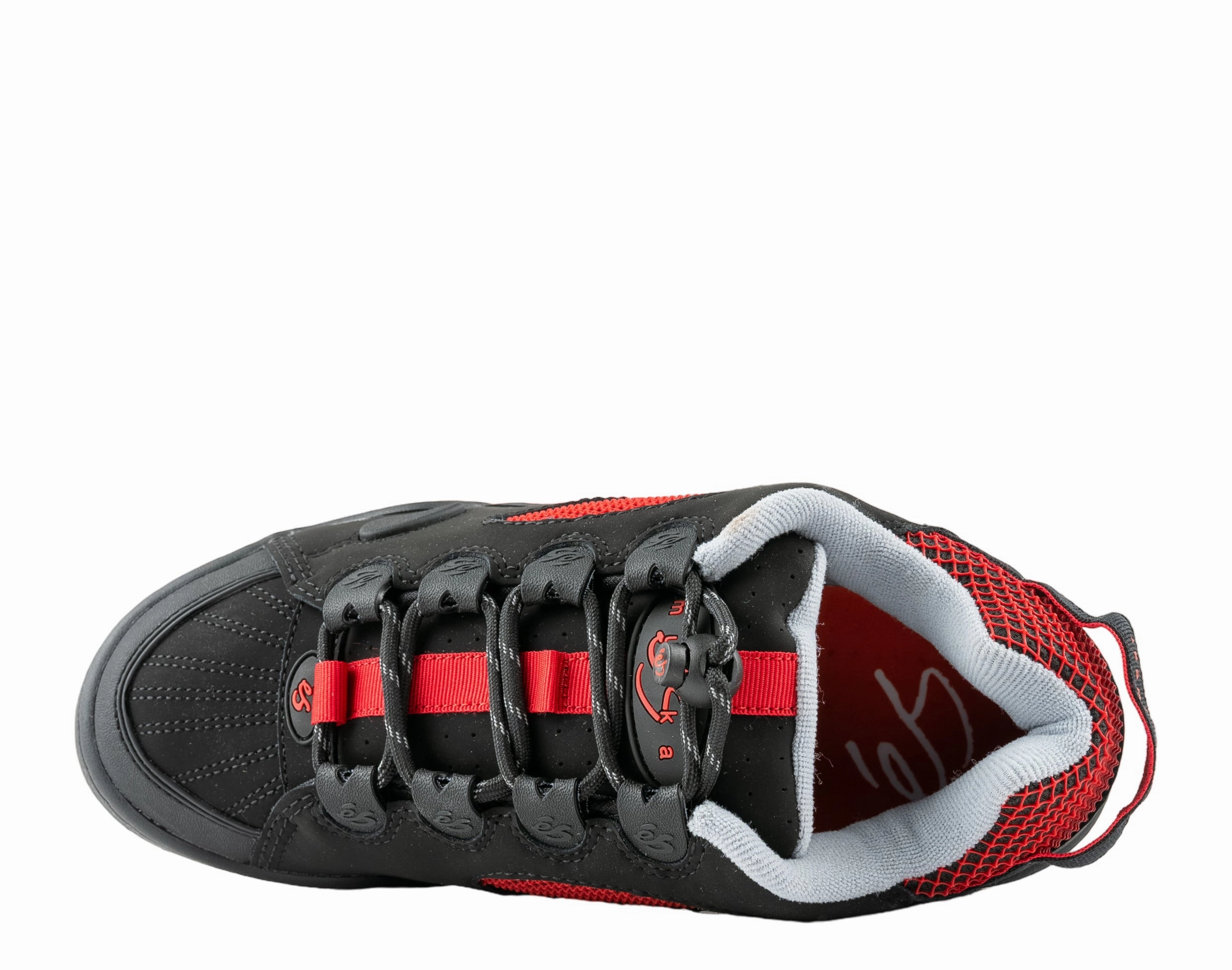 eS Footwear Muska Skateboard Sneakers Men's Black/Red 5102000063595