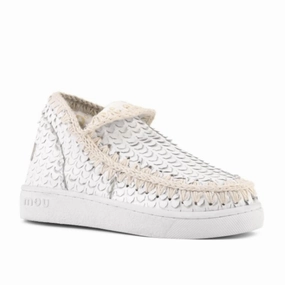 Eskimo Sneaker In Off White Sequin Womens Winter & Rain Boots online