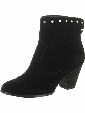 Esmae Womens Suede Studded Ankle Boots Womens Dress Boots for less