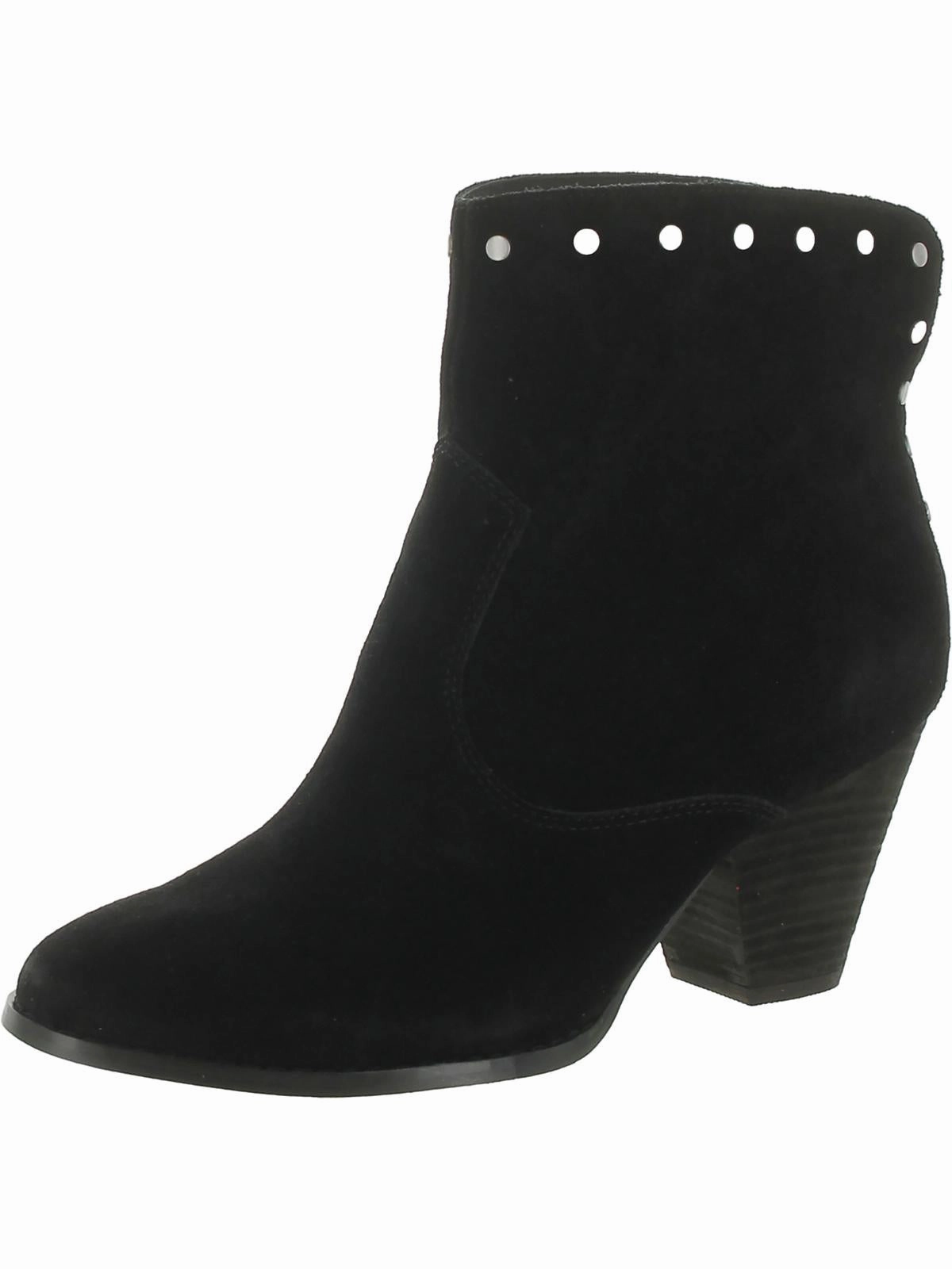 Esmae Womens Suede Studded Ankle Boots Womens Dress Boots for less