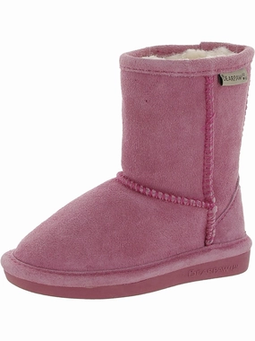 Evangeline Toddler Girls Suede Cozy Shearling Boots Discount Girls Shoes with deals