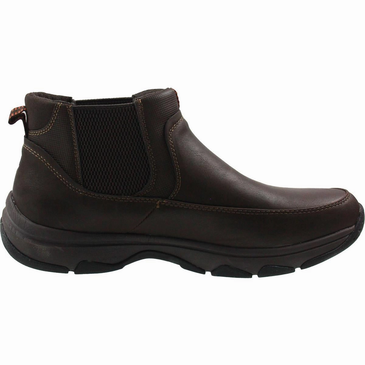Excavate MTS Mens Padded Insole Faux Leather Chelsea Boots