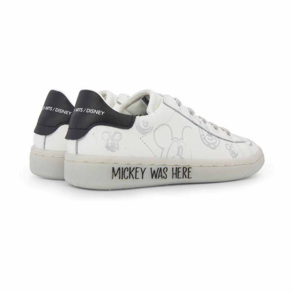 Fainted Silver Mickey Sneakers