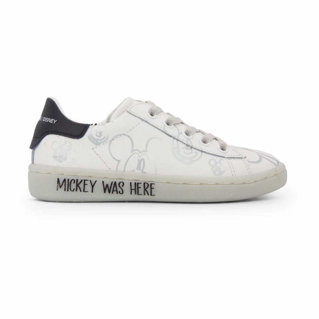 Fainted Silver Mickey Sneakers