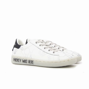 Fainted Silver Mickey Sneakers Discount Boys Footwear online