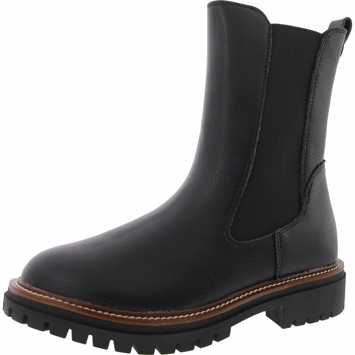 FALA Womens Waterproof Leather Chelsea Boots Womens Boots clearance deals