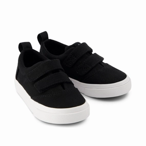 Fenix Black Canvas Double Strap Toddler Sneaker Baby & Toddler Shoes on sale