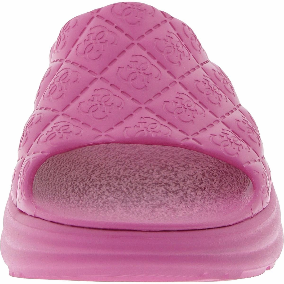 Fenixy Womens Logo Rubber Slide Sandals