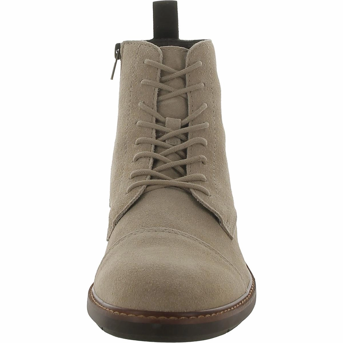 ferko Mens Suede Combat & Lace-Up Boots
