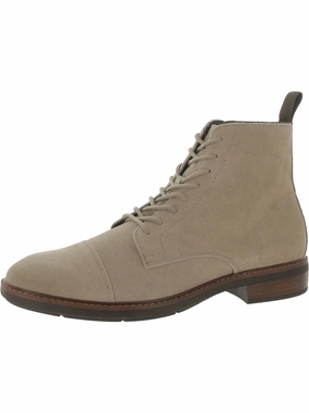 ferko Mens Suede Combat & Lace-Up Boots Cheap Mens Boots & Chukkas