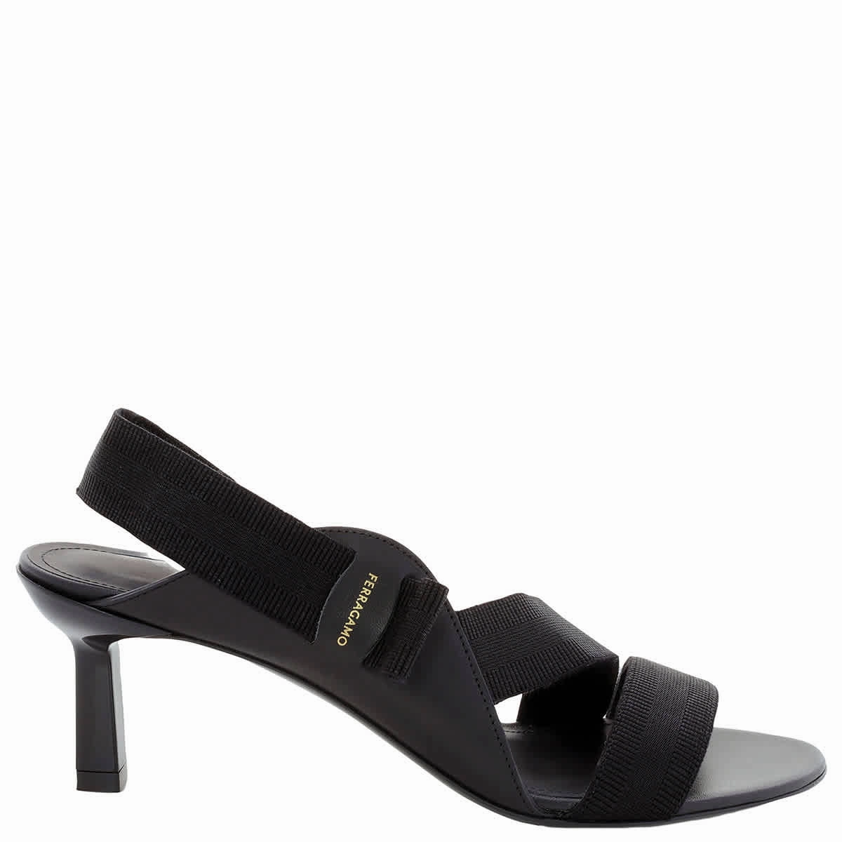 Ferragamo Black Vara Bow Vale 55 Sandals Affordable Womens Sandals outlet