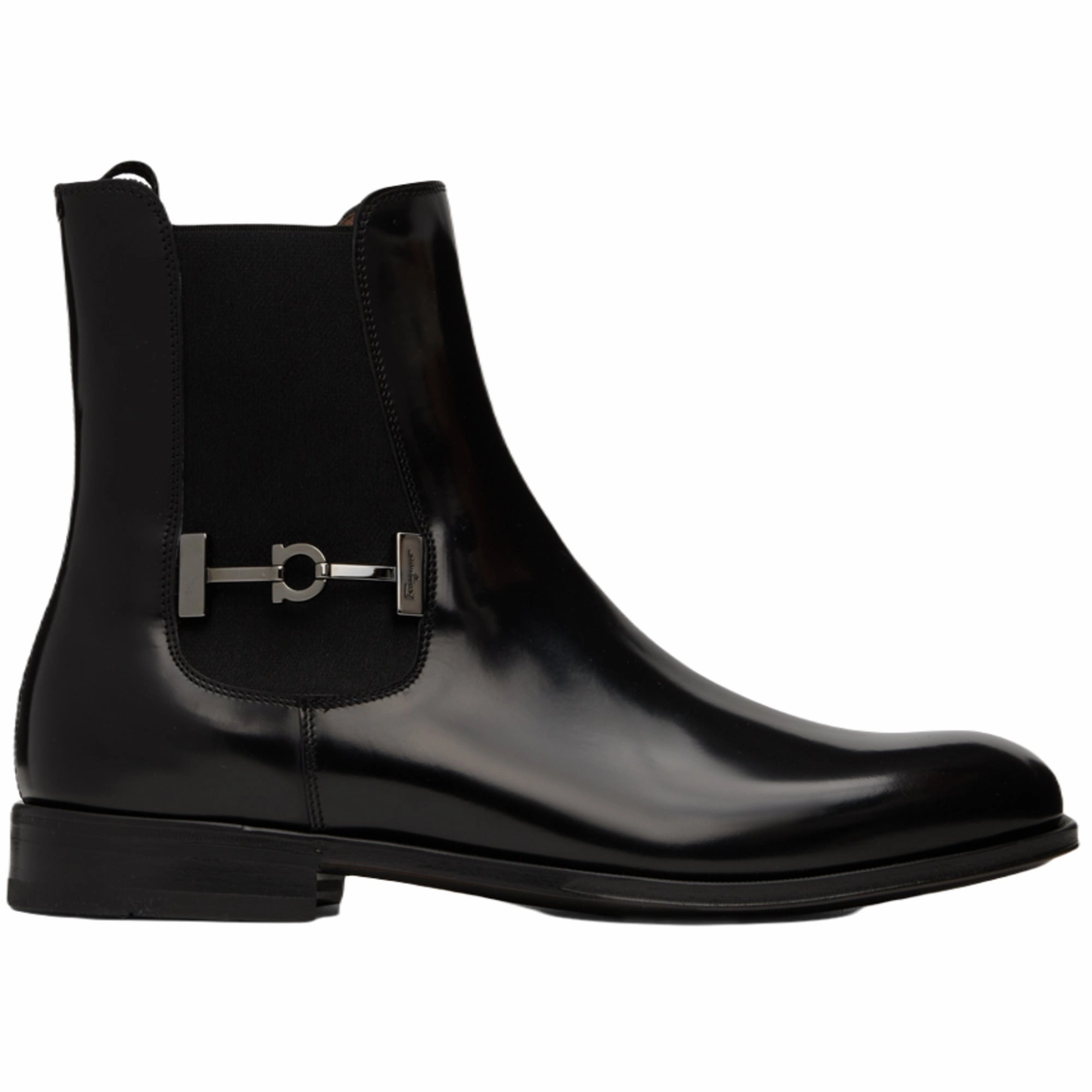Ferragamo Isidoro Men's Boots Black Cheap Mens Boots & Chukkas