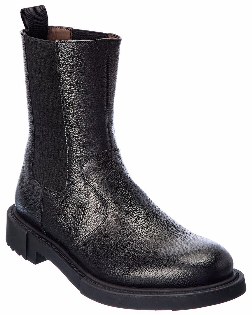 Ferragamo Loreno Leather Boot Mens Chukka Boots outlet deals