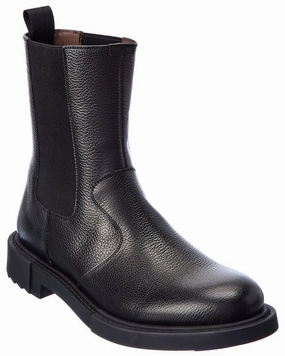 Ferragamo Loreno Leather Boot Mens Chukka Boots outlet deals