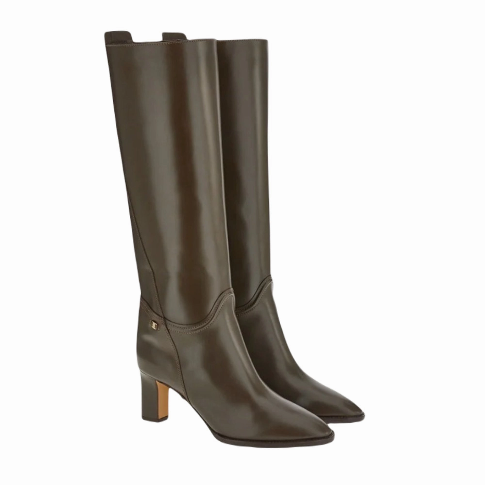 Ferragamo Torris 70 Women's Boots Green