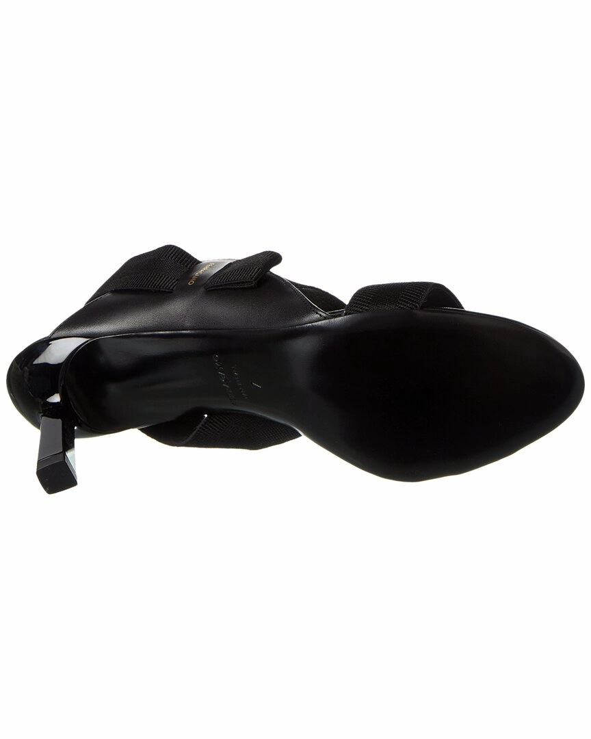 Ferragamo Vara Bow Leather Sandal